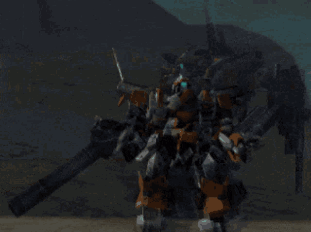 a video game screen shows a robot saying " operator the exercise will be canceled if you "