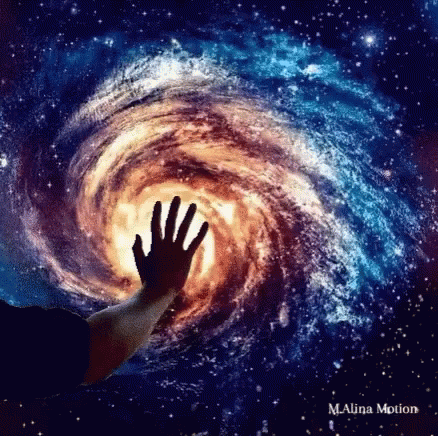 Universe Spinning GIF - Universe Spinning Hand GIFs