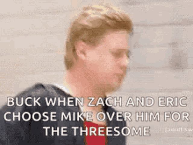 Bye Adultswim GIF - Bye Adultswim Buck When Zach And Eric Choose Mike Over Him For Threesome GIFs