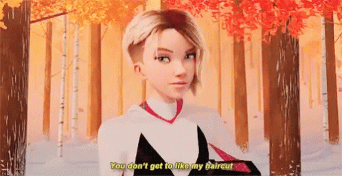 You Dont Get To Like My Hair Cut Sassy GIF - You Dont Get To Like My Hair Cut Sassy Nope GIFs