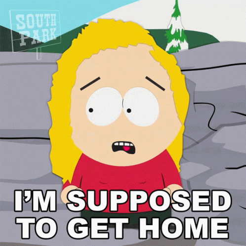 Im Supposed To Get Home Bebe Stevens GIF - Im Supposed To Get Home Bebe Stevens South Park GIFs