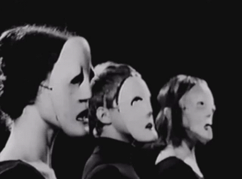Mask Family GIF - Mask Family Horror GIFs