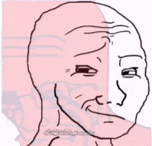 a drawing of a man 's face with the words gif tokhii kospedar written below it