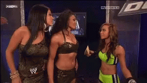 Rosa Mendes Wwe GIF - Rosa Mendes Wwe Youre So Small GIFs