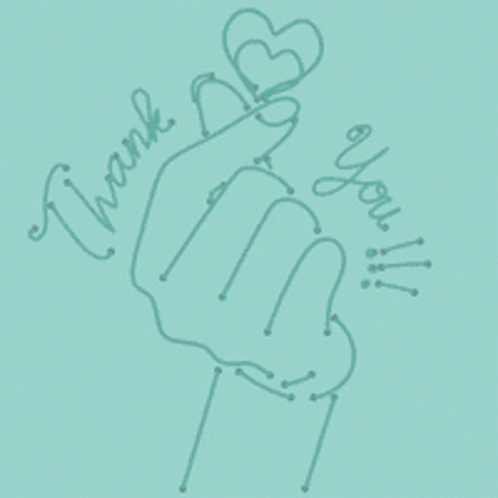 Love Korean Love Hand Gesture GIF - Love Korean Love Hand Gesture Thank You GIFs