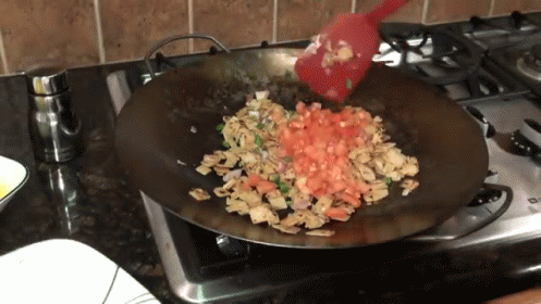 Recipe For Eggs And Tortillas GIF - Cooking Texmex Recipe GIFs
