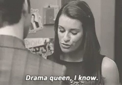 Glee Drama Queen GIF - Glee Drama Queen I Know GIFs
