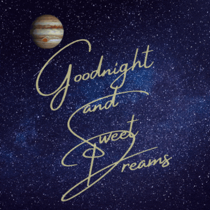 a poster that says " goodnight and sweet dreams "