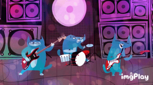 Kitty Is Not A Cat Music GIF - Kitty Is Not A Cat Music Rock Band GIFs