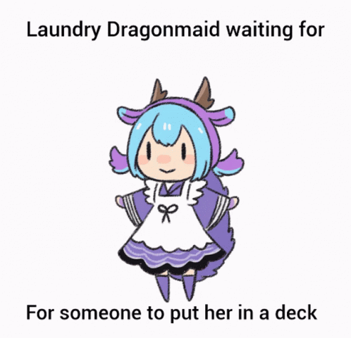 Dragonmaid Yugioh GIF - Dragonmaid Yugioh Laundry Dragonmaid GIFs