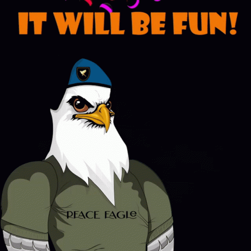 Peace Eagle It Will Be Fun GIF - Peace Eagle It Will Be Fun GIFs