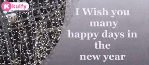 Happy Days In The New Year Quote GIF - Happy Days In The New Year Quote New Year GIFs