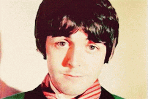 Paul Mc Cartney Smirk GIF - Paul Mc Cartney Smirk The Beatles GIFs