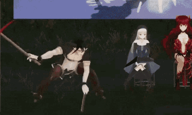 a computer generated image of a video game character