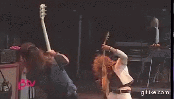 Hellacopters Playing Guitar GIF - Hellacopters Playing Guitar Rehearsals GIFs