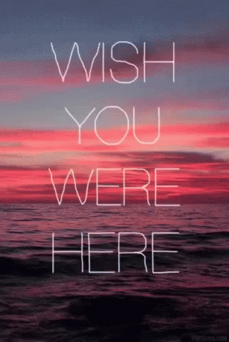Wish You Were Here Beach GIF - Wish You Were Here Beach Miss You GIFs