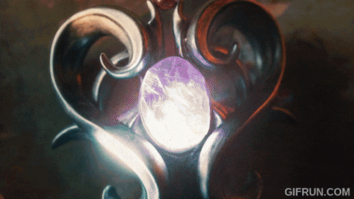 a gif from gifrun.com shows a purple stone