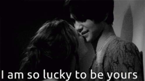 I Am So Lucky To Be Yours Kiss GIF - I Am So Lucky To Be Yours Kiss I Love You GIFs