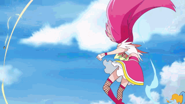 Tropical Rouge Precure Anime GIF - Tropical Rouge Precure Anime Fight GIFs