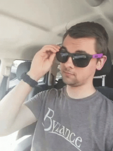 Adam Sunglasses Shades GIF