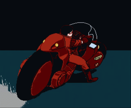 Anime Akira GIF - Anime Akira Motorcycle GIFs