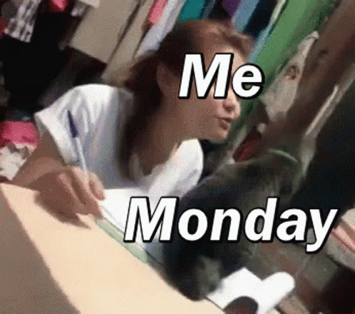 Monday Back To School GIF - Monday Back To School First Day Of School GIFs