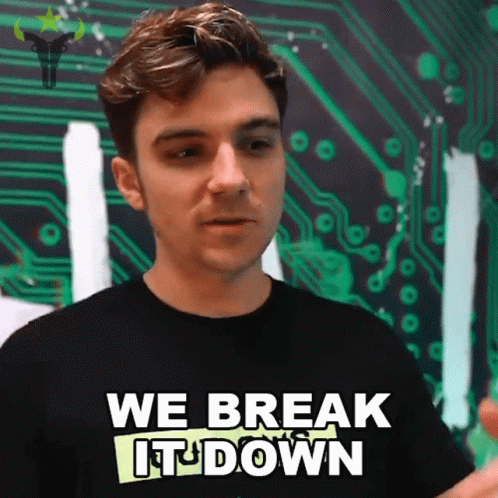 We Break It Down Jake GIF - We Break It Down Jake Jacob Lyon GIFs
