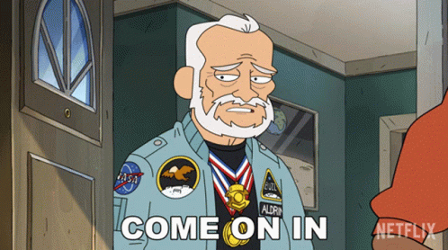 Come On In Melvin GIF - Come On In Melvin Inside Job GIFs