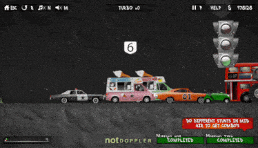a screenshot of a video game with the number 6 on it