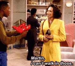martin i can 't walk in those
