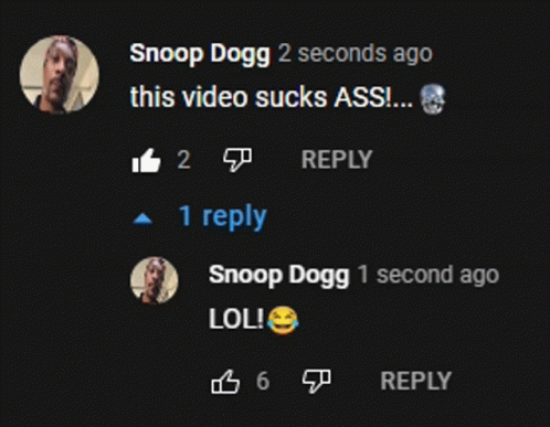 Snoop Dogg Comment GIF - Snoop Dogg Comment Doggy GIFs