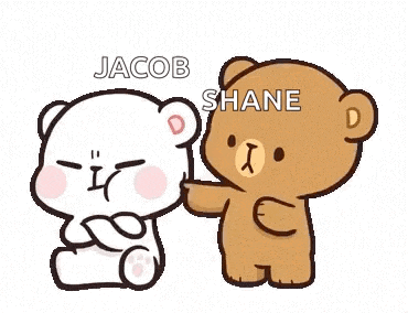 two teddy bears are sitting next to each other and one of them is petting the other 's head .