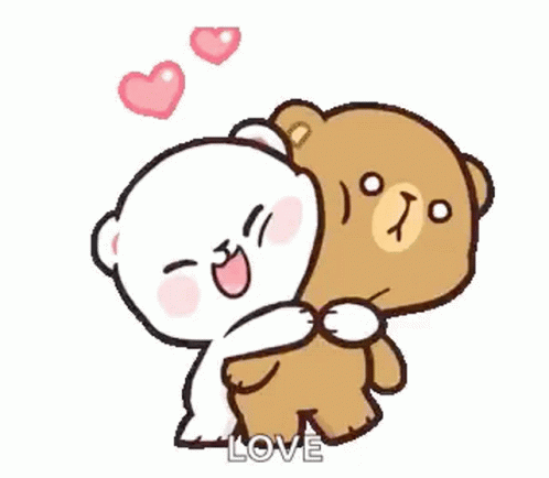 Milk And Mocha Hugs GIF - Milk And Mocha Hugs Bear Couple GIFs