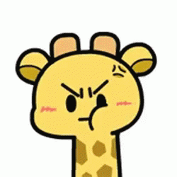 Giraffe Angry GIF - Giraffe Angry Upset GIFs