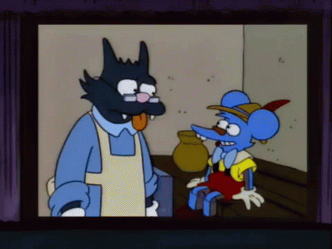 Itchy Scratchy GIF - Simpsons Pinocchio GIFs