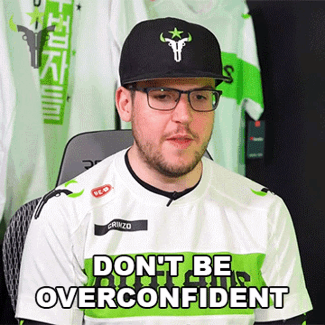 Dont Be Overconfident Crimzo GIF - Dont Be Overconfident Crimzo Houston Outlaws GIFs