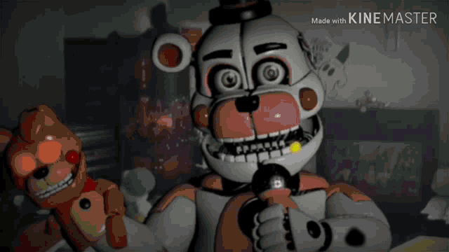 five nights at freddy 's with the letter j on the bottom