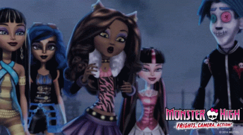 Monster High Fashion Doll GIF - Monster High Fashion Doll Monster Movies GIFs