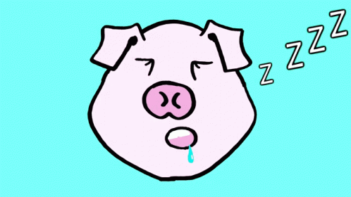Pig Sleeping GIF - Pig Sleeping Sleepy GIFs