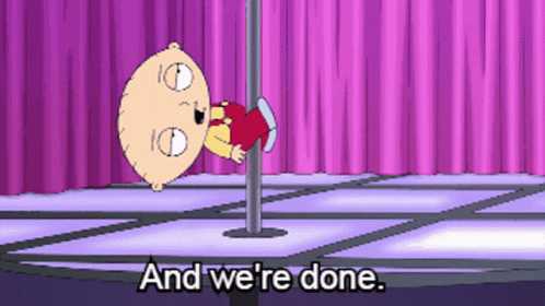 Family Guy And Were Done GIF - Family Guy And Were Done Stewie Griffin GIFs