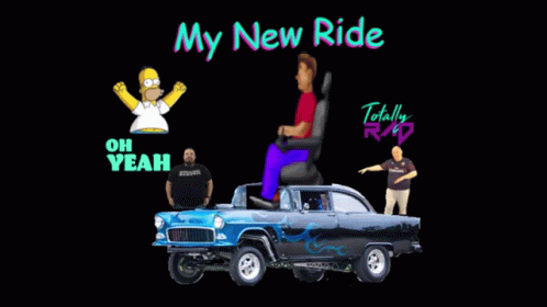 New Ride Whip GIF - New Ride Whip Simpson GIFs