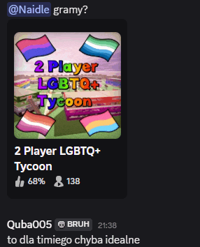 a screen shot of a game called 2 player lgbtq+ tycoon