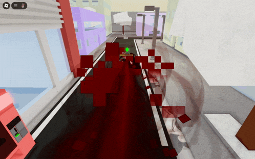 a screenshot of a video game with a person named demon in the background