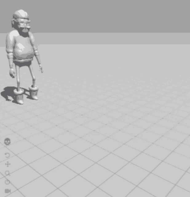 a 3d model of a person laying on the ground