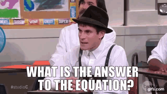 Studio C What Is The Answer GIF - Studio C What Is The Answer GIFs