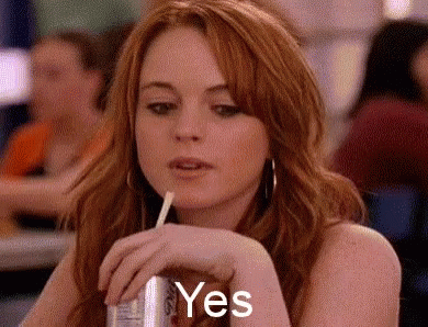 Yes Mean Girls GIF