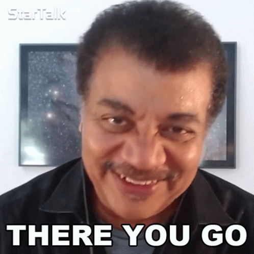 There You Go Neil Degrasse Tyson GIF - There You Go Neil Degrasse Tyson Startalk GIFs