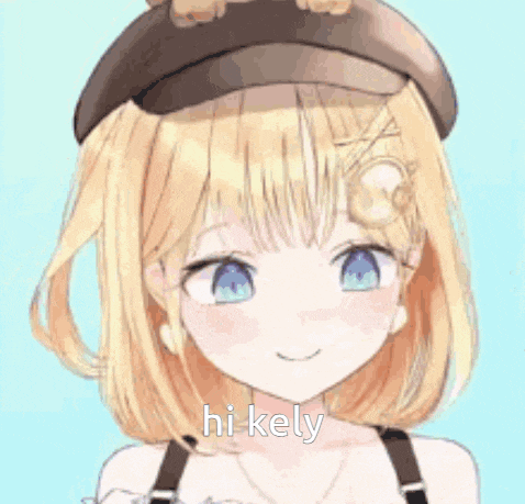 a girl with blonde hair and blue eyes is wearing a hat and smiling while saying hi kelly .