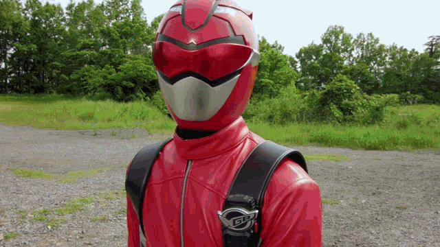 Tokumei Sentai Go Busters Red Buster GIF - Tokumei Sentai Go Busters Go Busters Red Buster GIFs