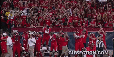Arizona Wildcats GIF - Football Celebrate Win GIFs